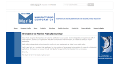 Desktop Screenshot of marlinmfg.com